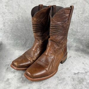 Men's Brown Leather Western Boots